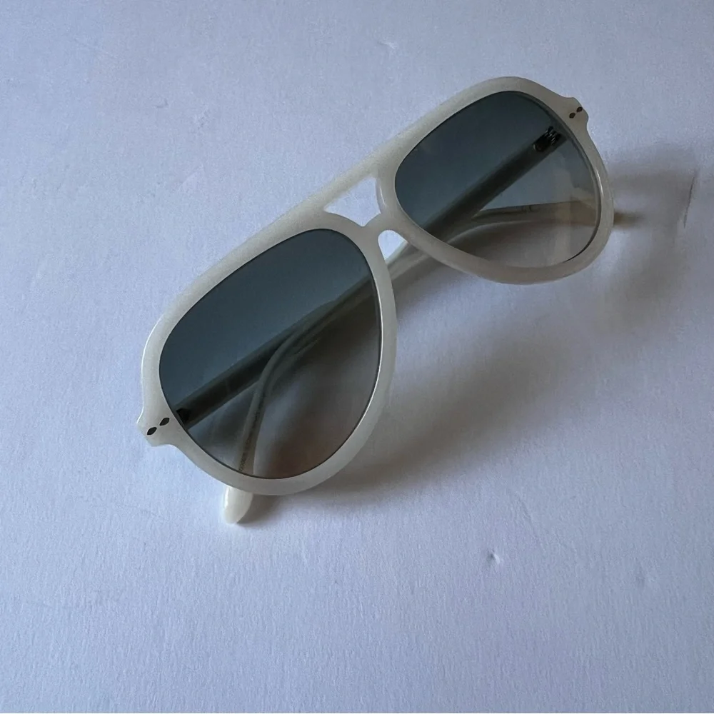 ISABEL MARANT IM0006/S SZJPR NAYA SUNGLASSES PILOT SHAPE IN IVORY NEW WITH CASE